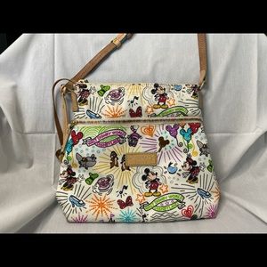 Disney Dooney & Bourke nylon letter carrier